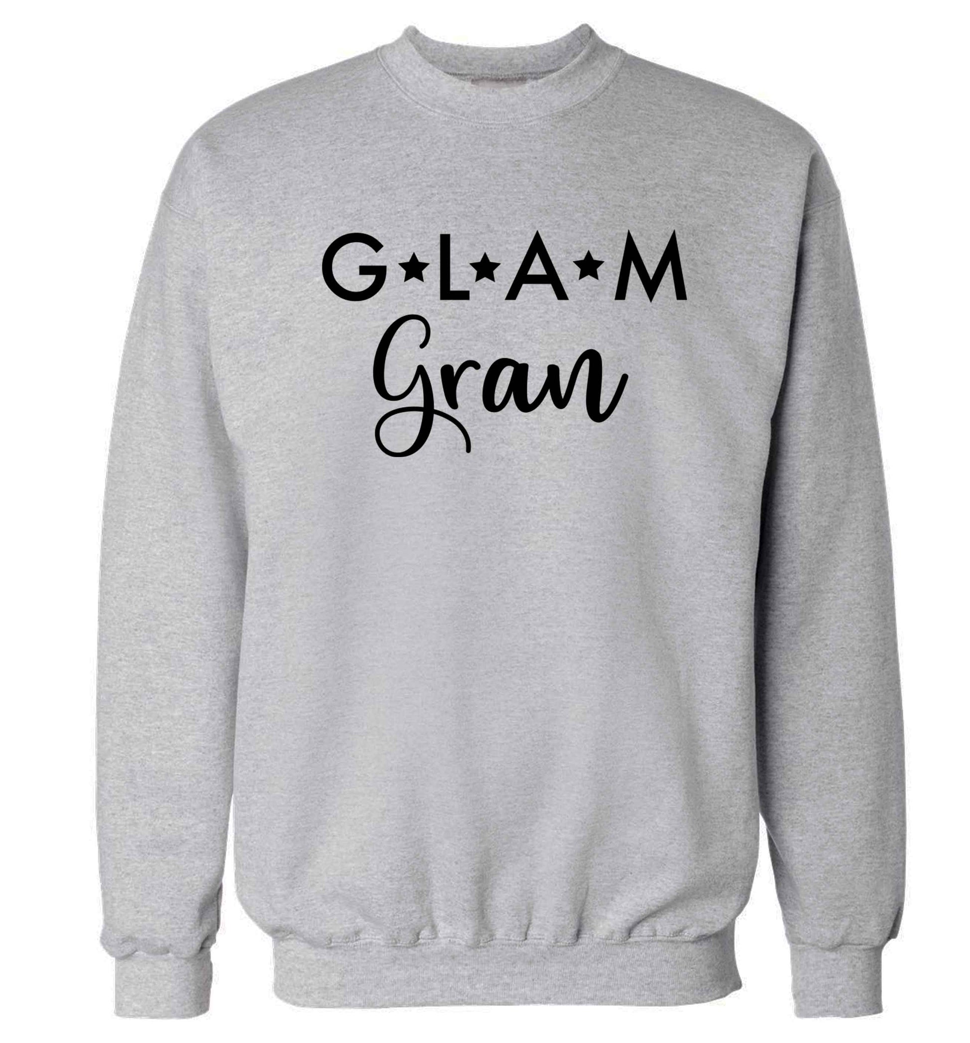 Glam Gran Adult's unisex grey Sweater 2XL