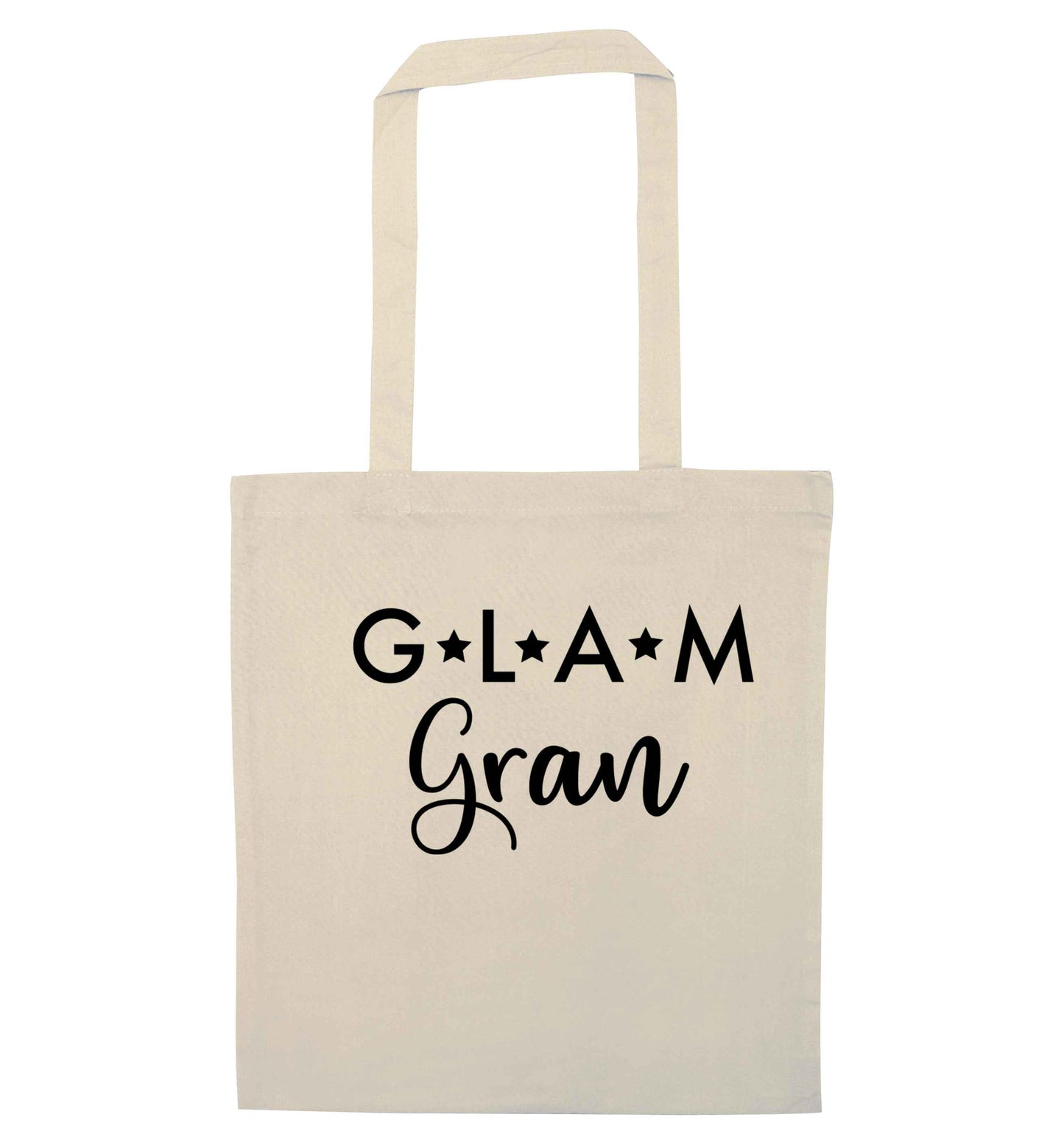 Glam Gran natural tote bag