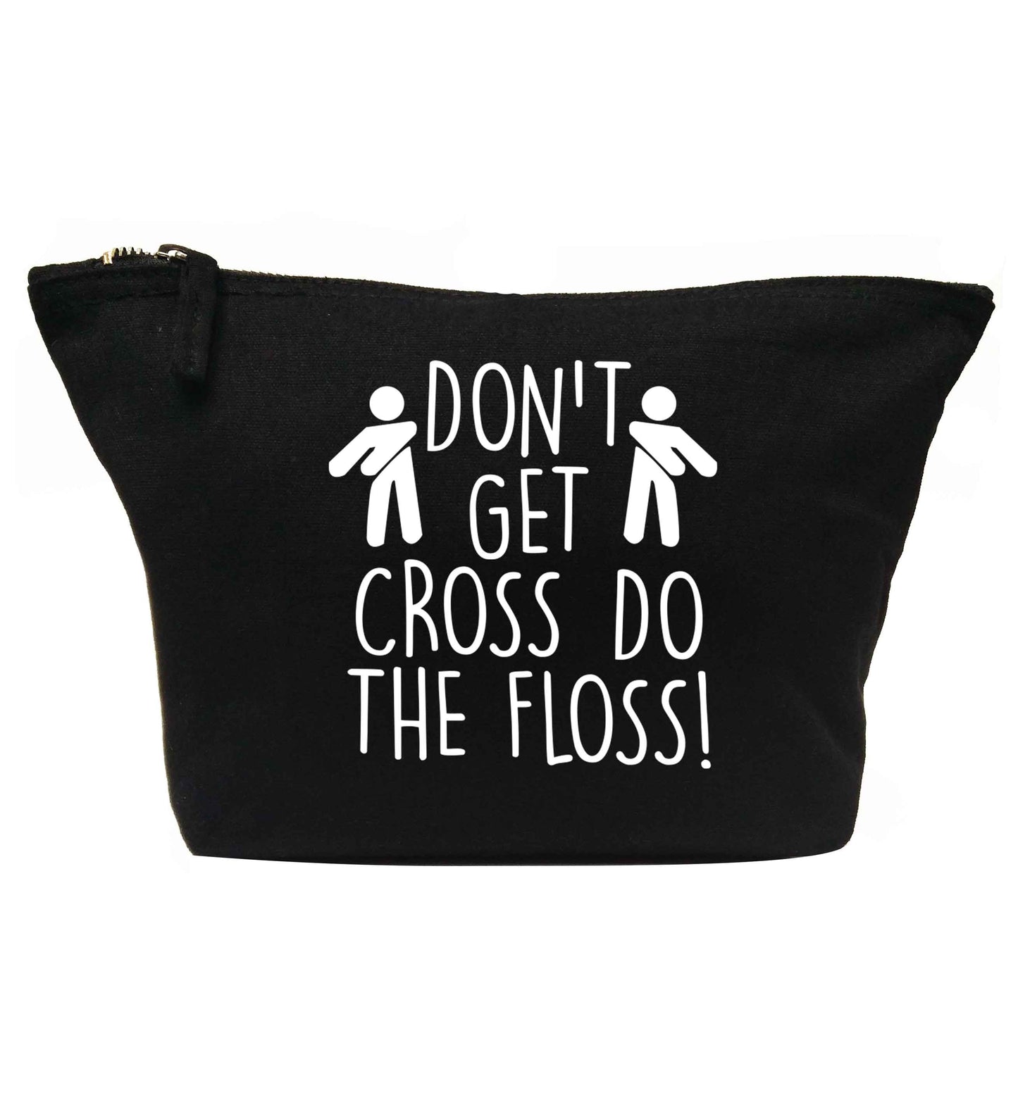 Don't get cross do the floss! | makeup / wash bag