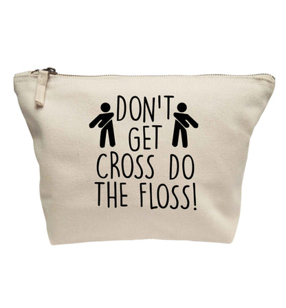 Don't get cross do the floss! | makeup / wash bag