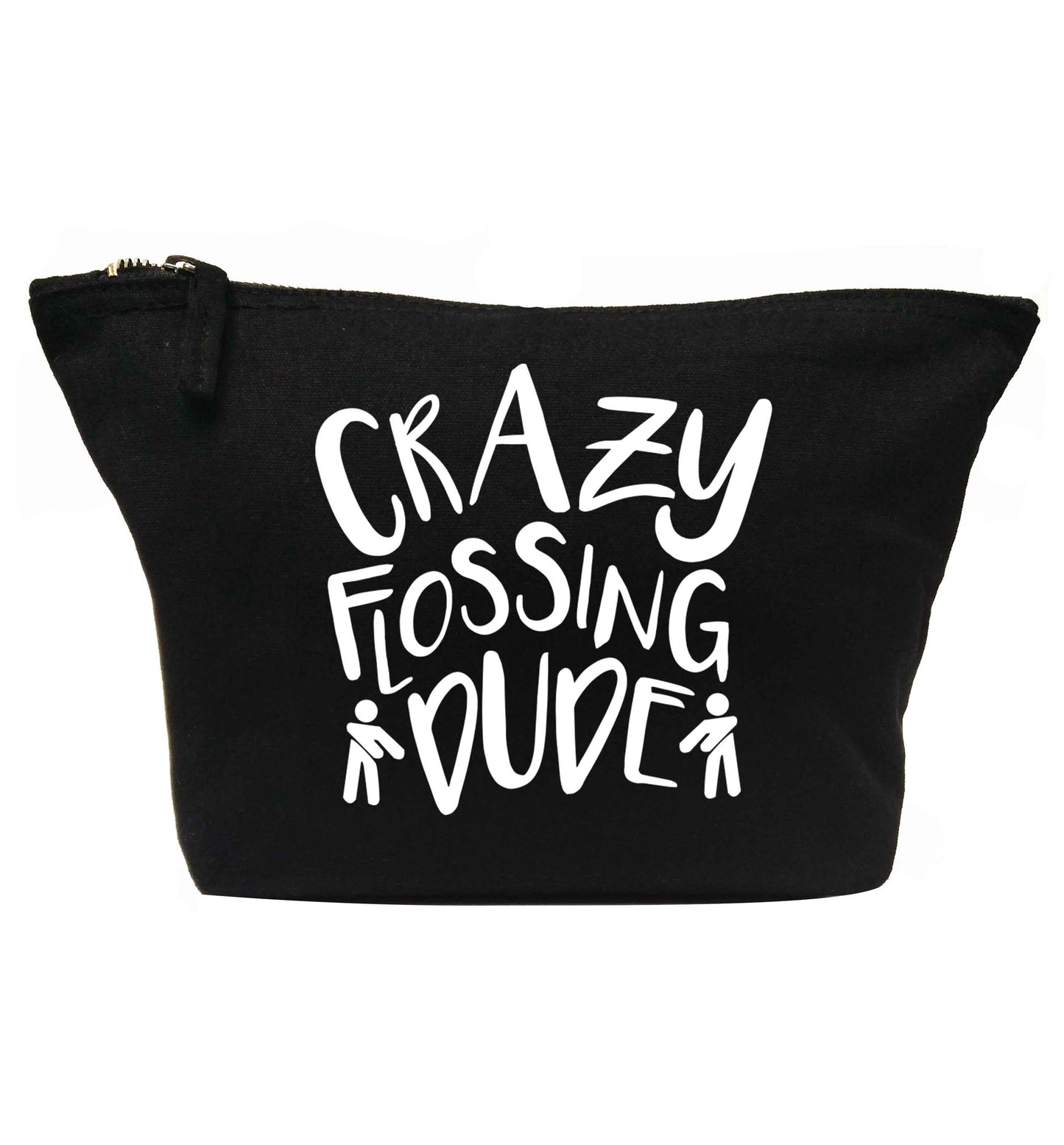 Crazy flossing dude | makeup / wash bag