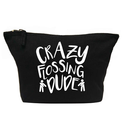 Crazy flossing dude | makeup / wash bag