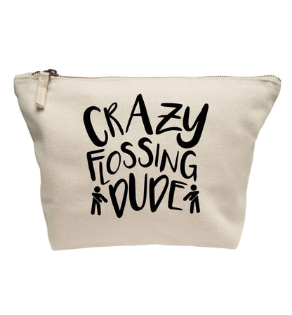 Crazy flossing dude | makeup / wash bag