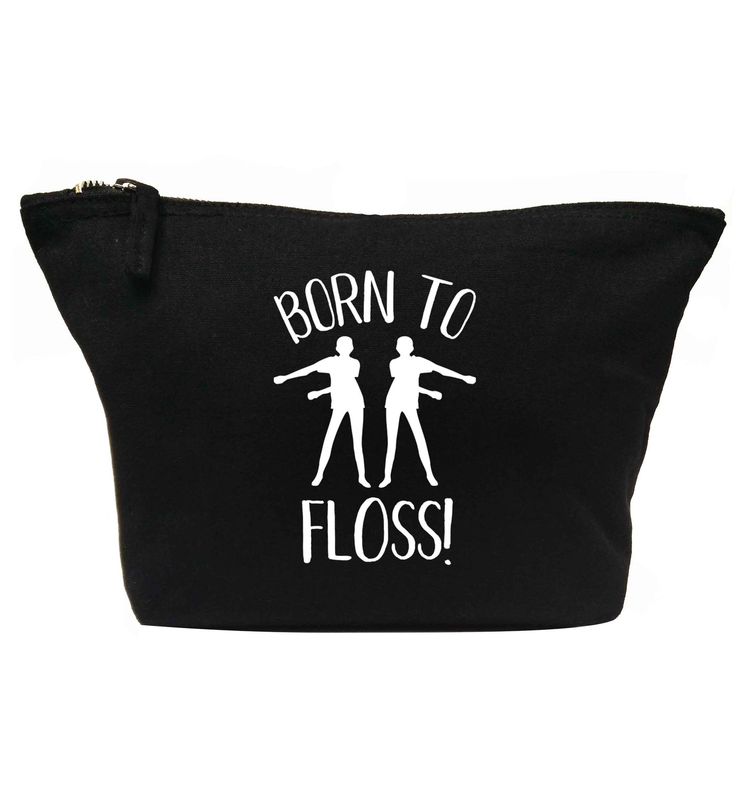 Born to floss | makeup / wash bag