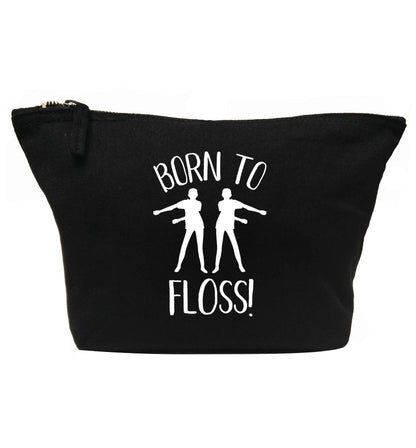 Born to floss | makeup / wash bag