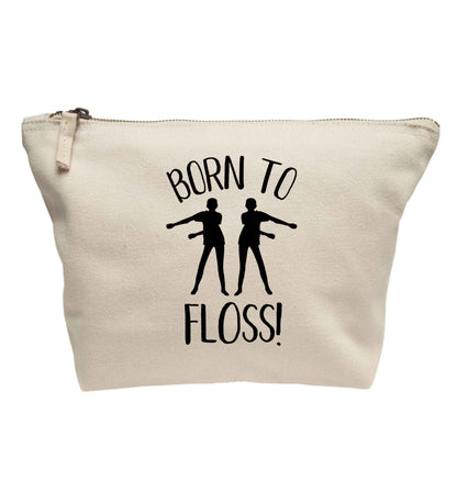 Born to floss | makeup / wash bag