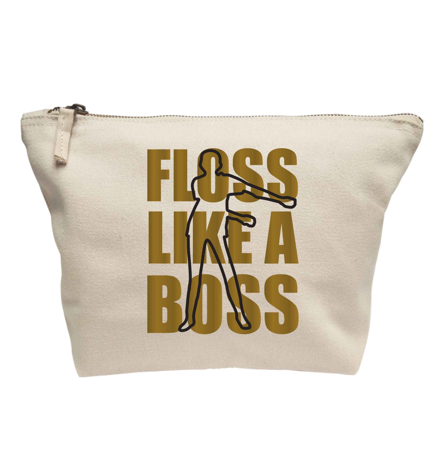 Floss like a boss | makeup / wash bag