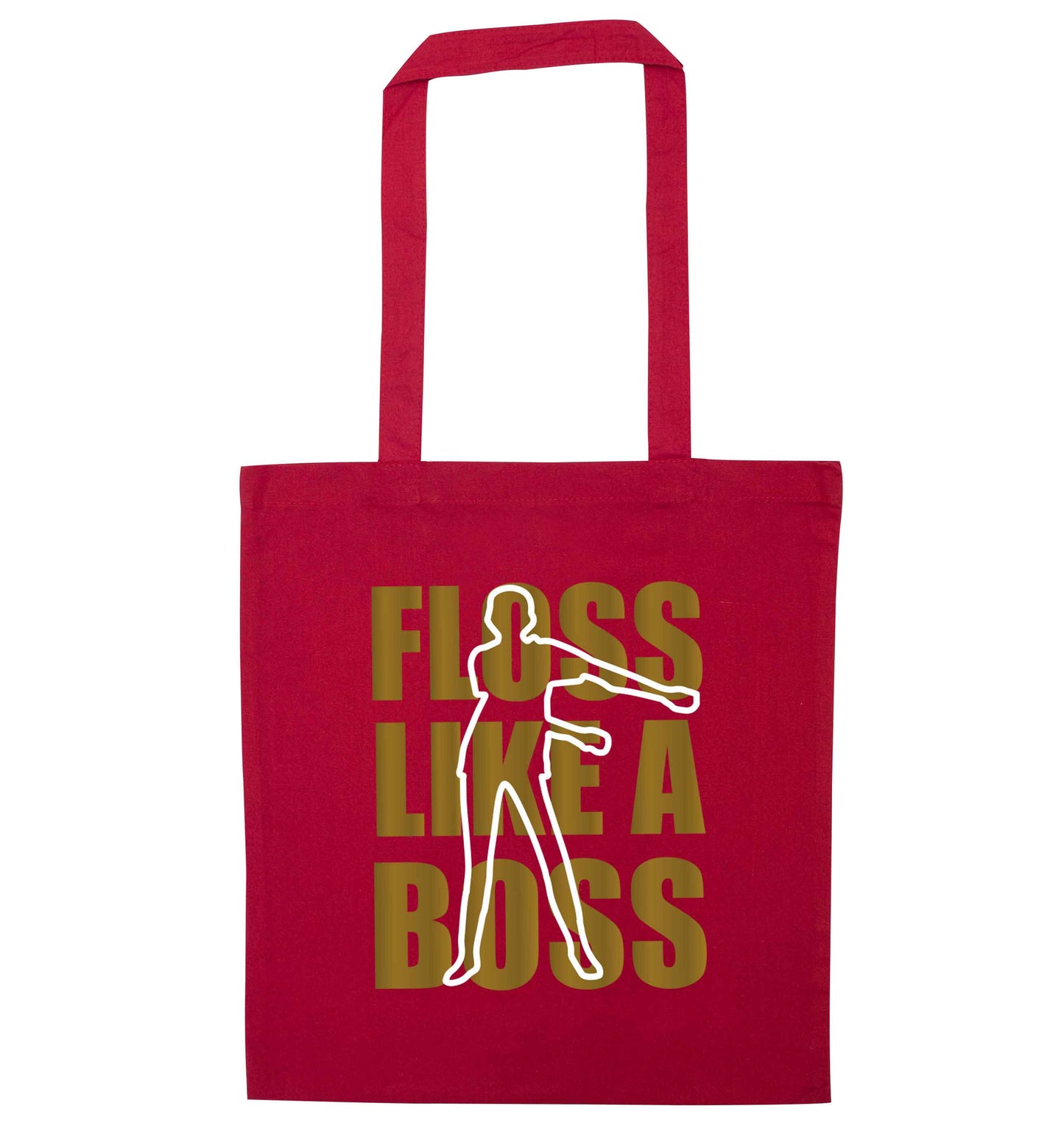 Floss like a boss red tote bag