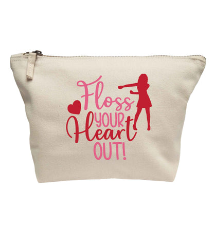 Floss your heart out | makeup / wash bag