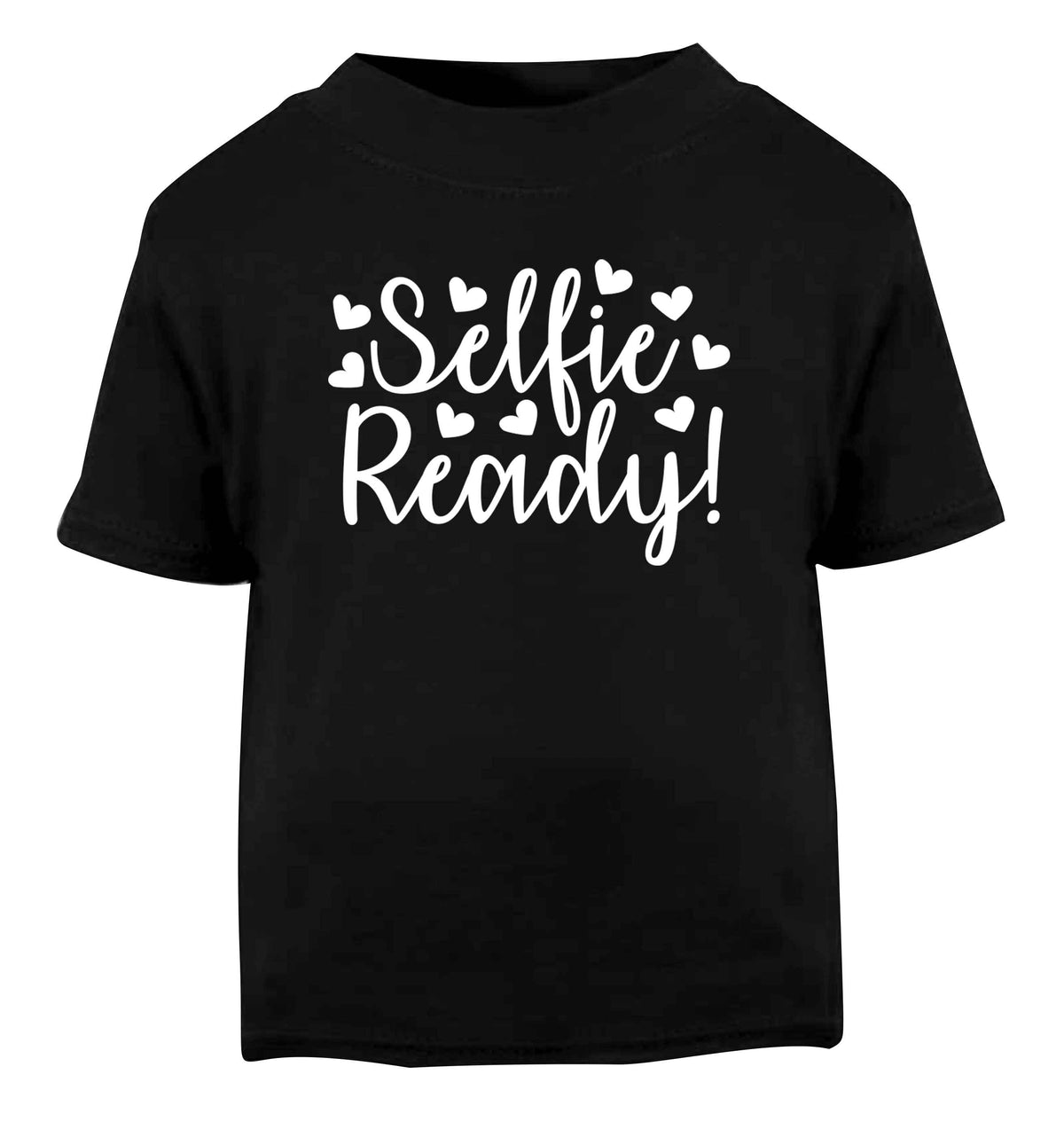 Selfie ready Black Baby Toddler Tshirt 2 years