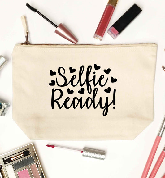 Selfie ready natural makeup bag
