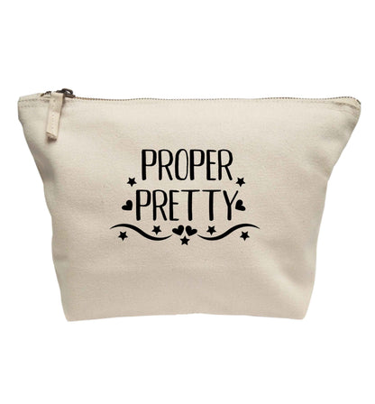 Proper pretty | makeup / wash bag