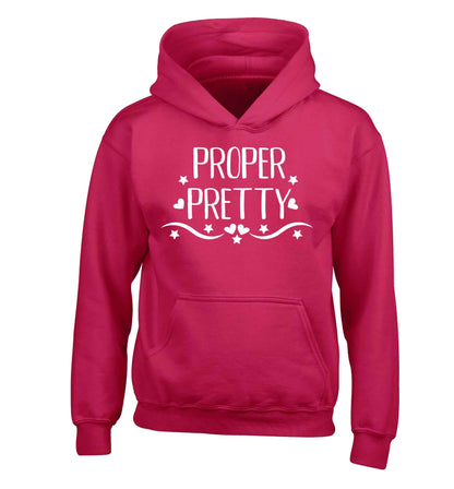 Proper pretty children's pink hoodie 12-13 Years