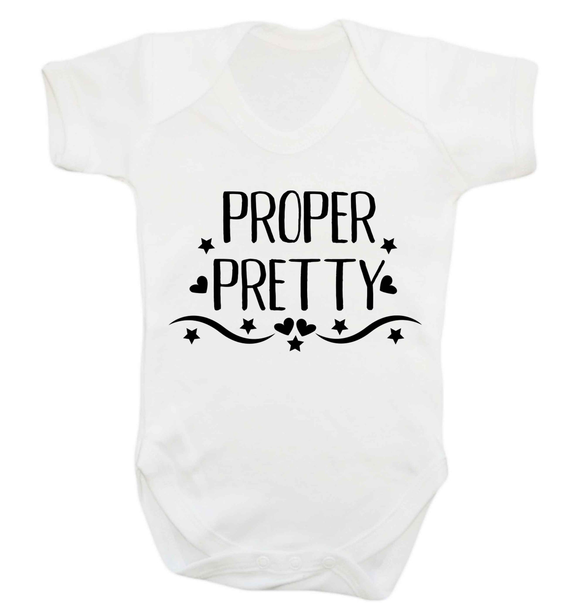 Proper pretty Baby Vest white 18-24 months