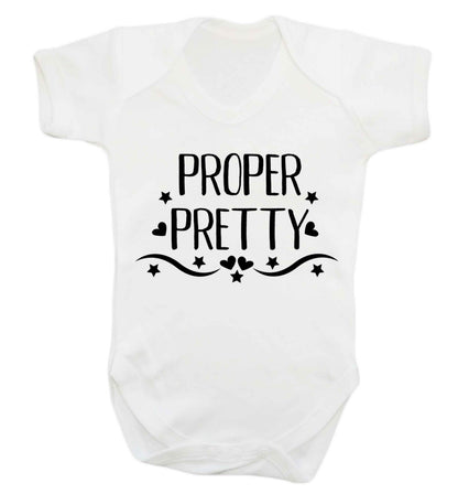 Proper pretty Baby Vest white 18-24 months
