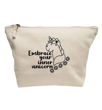 Embrace your inner unicorn | makeup / wash bag
