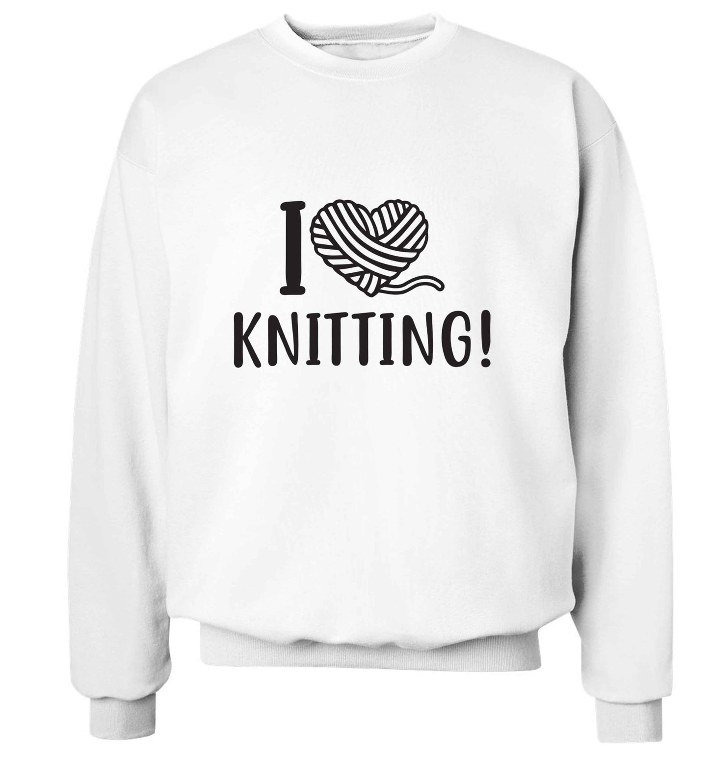 Merry Christmas adult's unisex white sweater 2XL