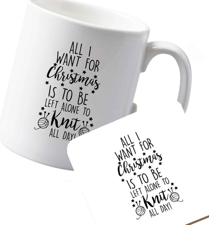 10 oz Ceramic mug and coaster Favourite Type Pan Pancake both sides
