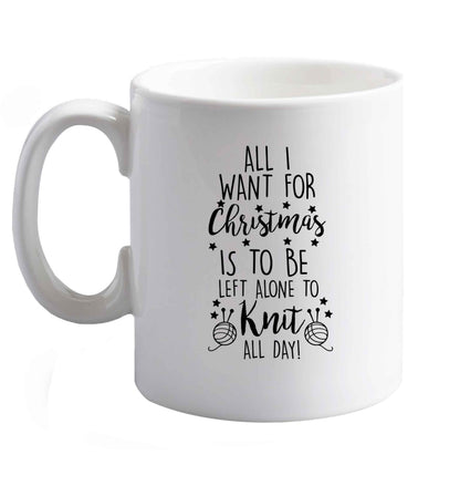 10 oz Favourite Type Pan Pancake ceramic mug right handed