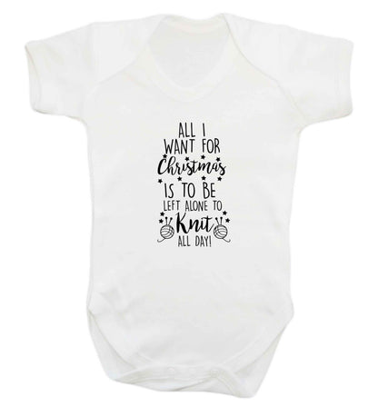 Merry Christmas baby vest white 18-24 months