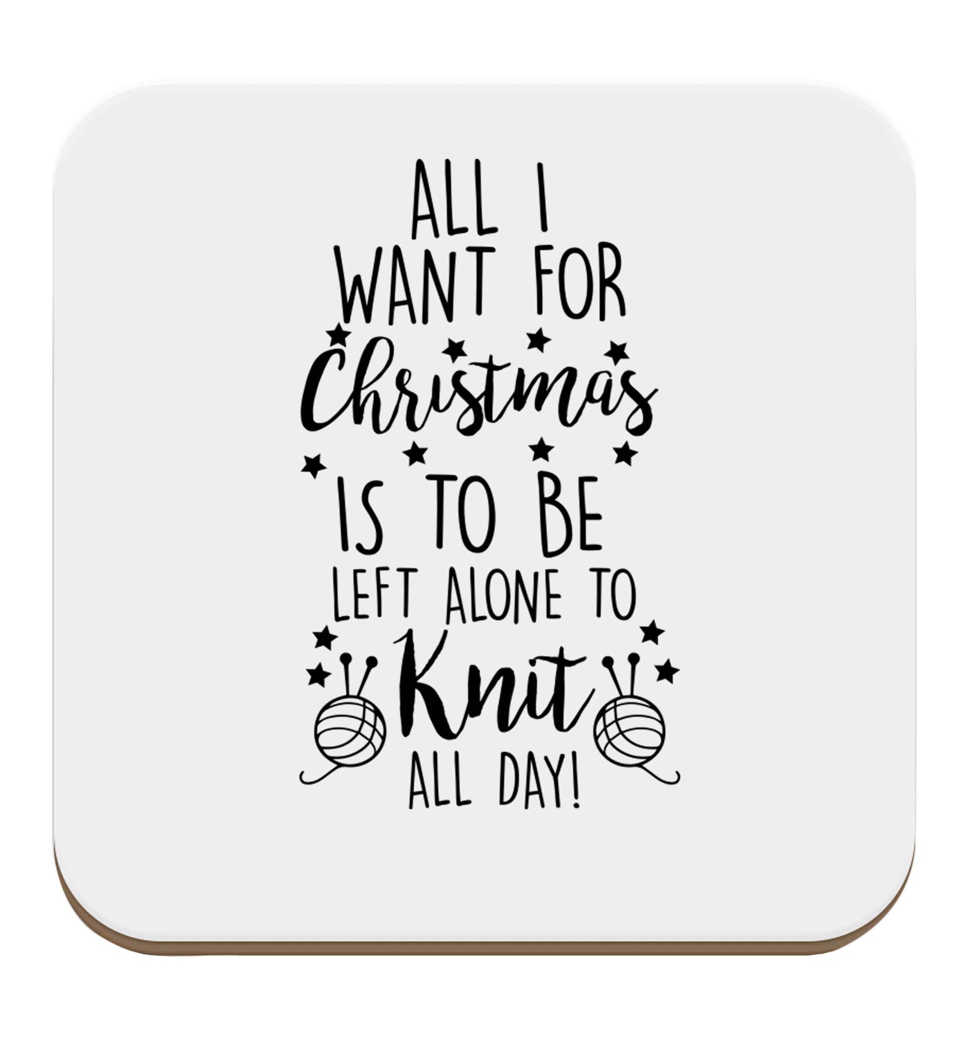 Merry Christmas set of four coasters
