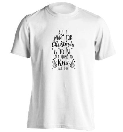 Merry Christmas adults unisex white Tshirt 2XL