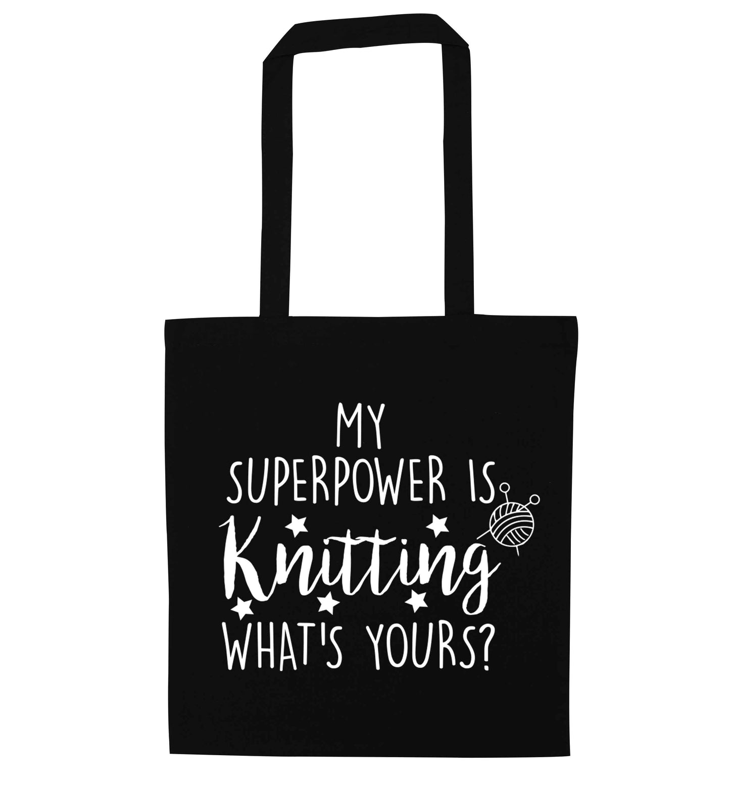 Merry Christmas black tote bag