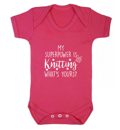 Merry Christmas baby vest dark pink 18-24 months
