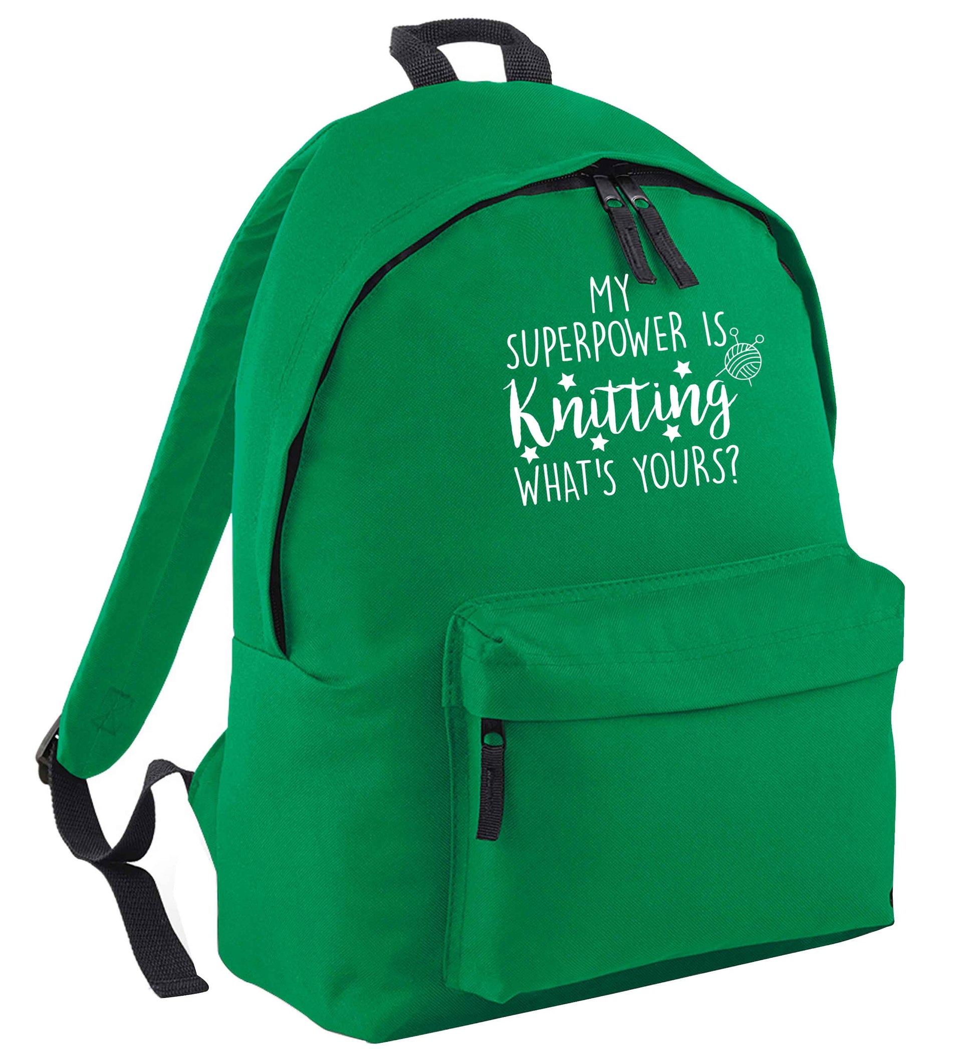 Merry Christmas green adults backpack