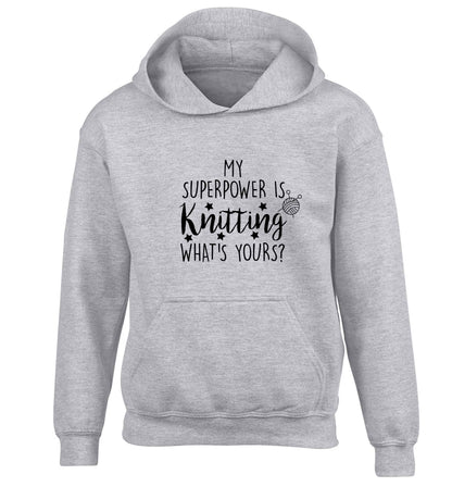 Merry Christmas children's grey hoodie 12-13 Years
