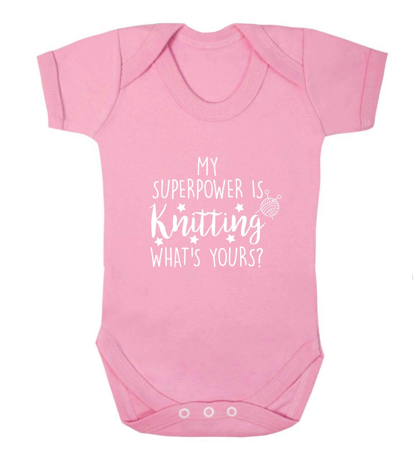 Merry Christmas baby vest pale pink 18-24 months
