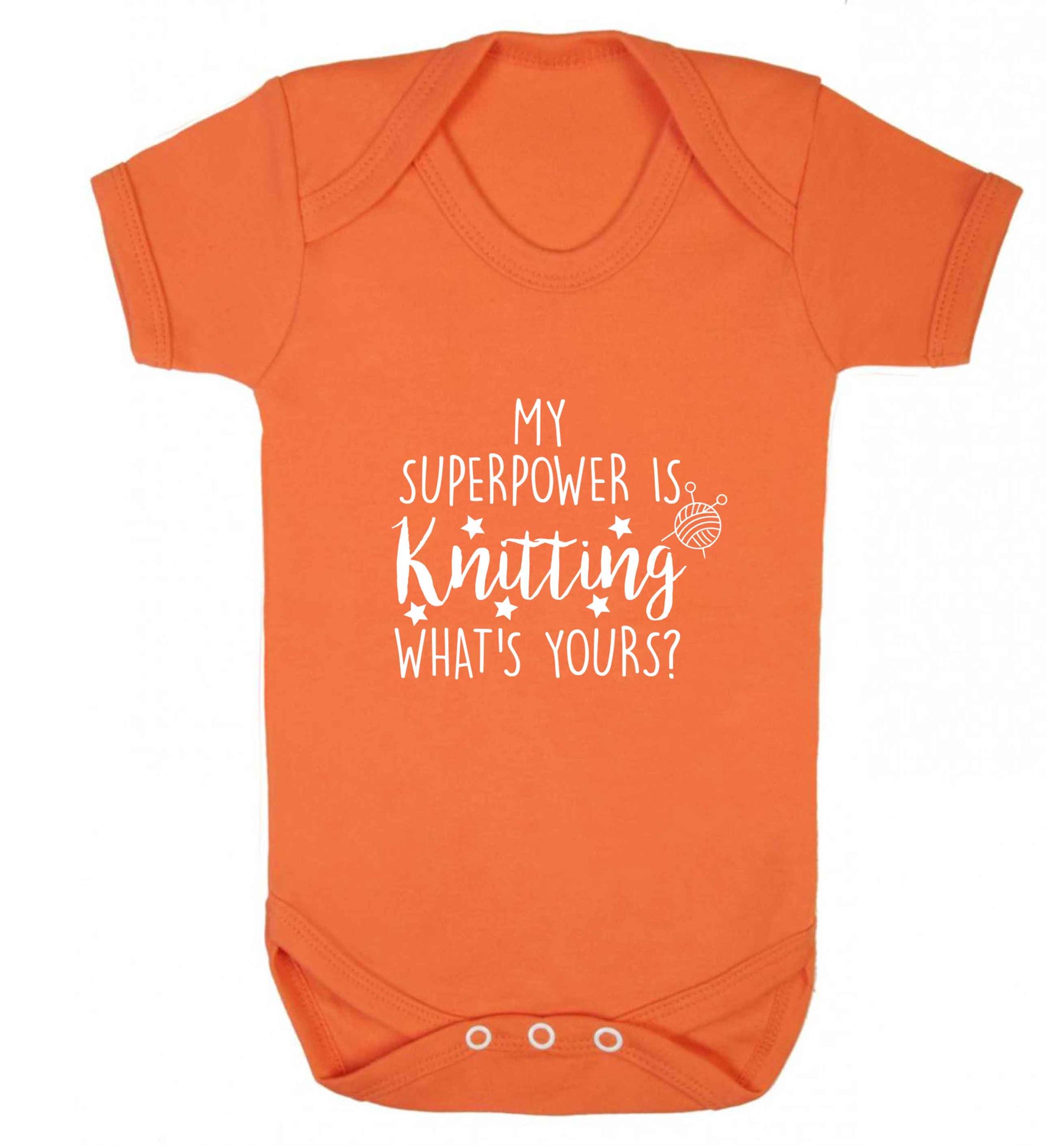 Merry Christmas baby vest orange 18-24 months