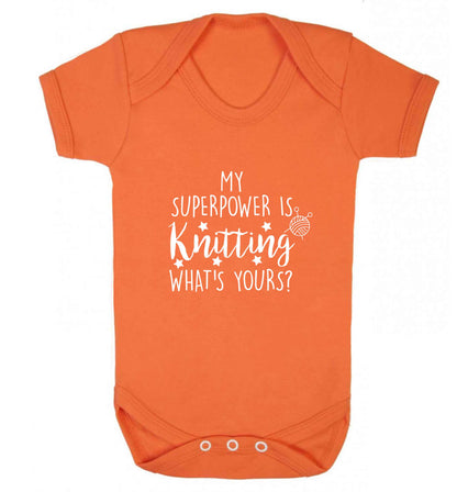 Merry Christmas baby vest orange 18-24 months