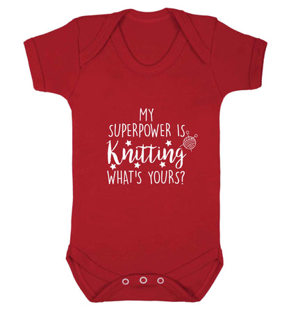 Merry Christmas baby vest red 18-24 months