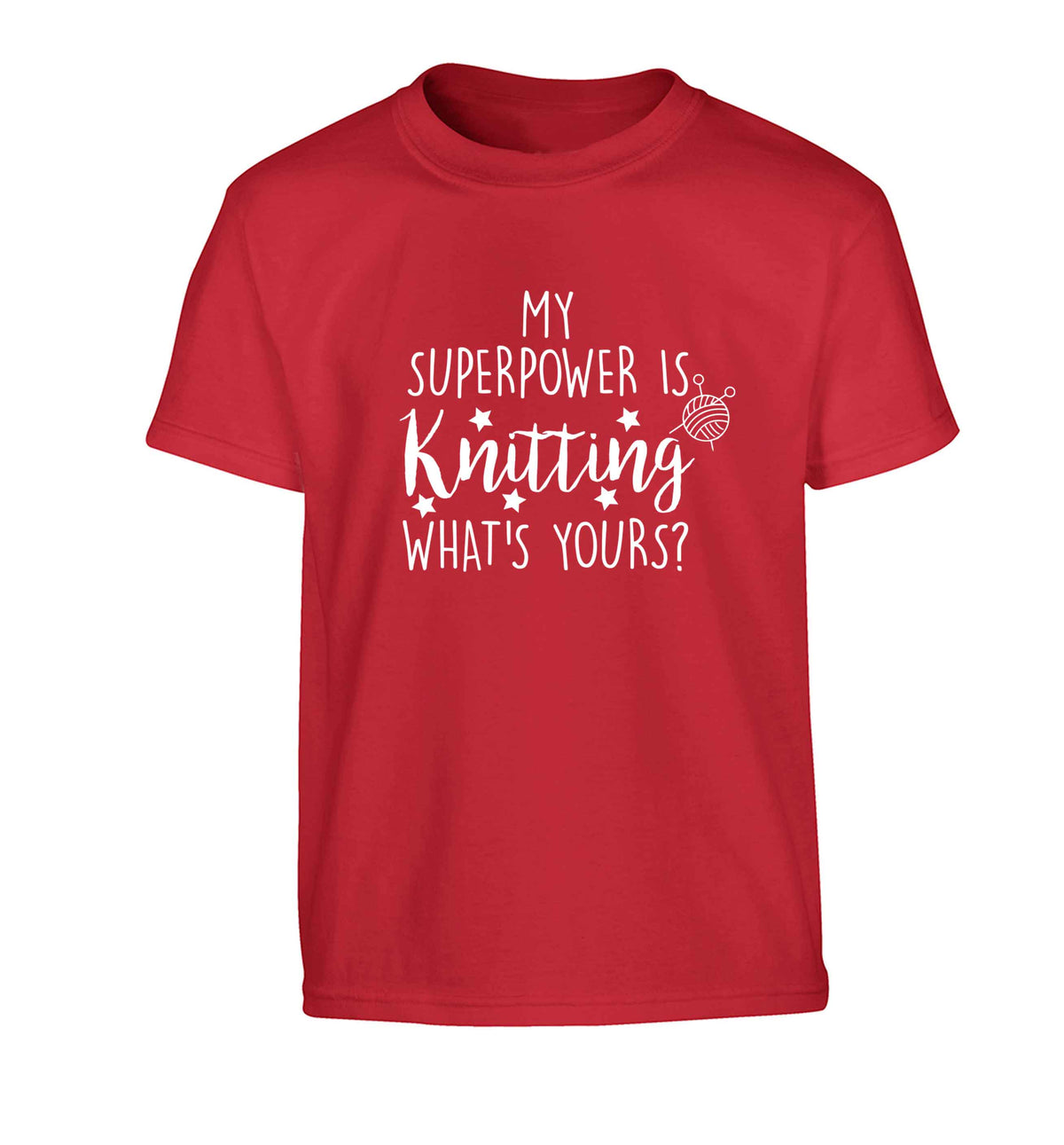 Merry Christmas Children's red Tshirt 12-13 Years