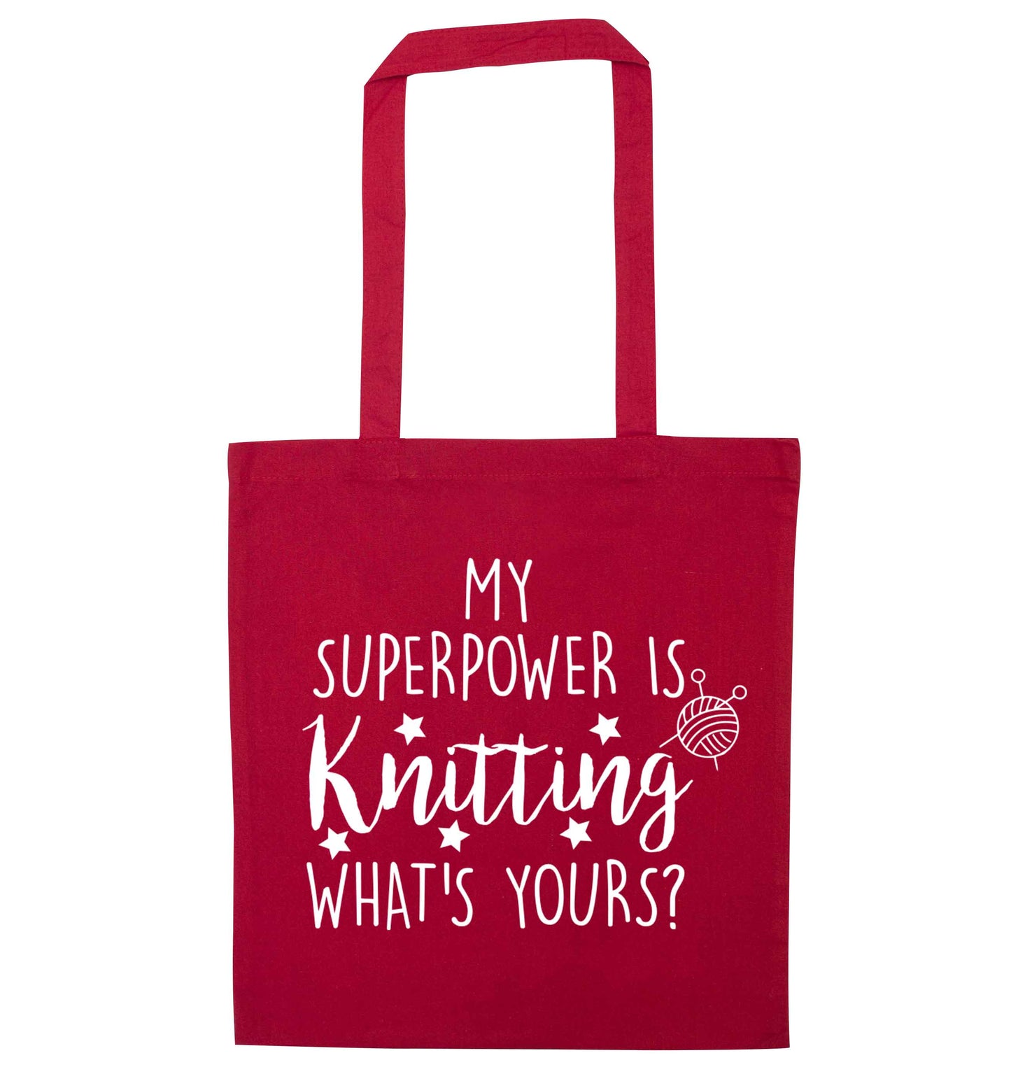 Merry Christmas red tote bag