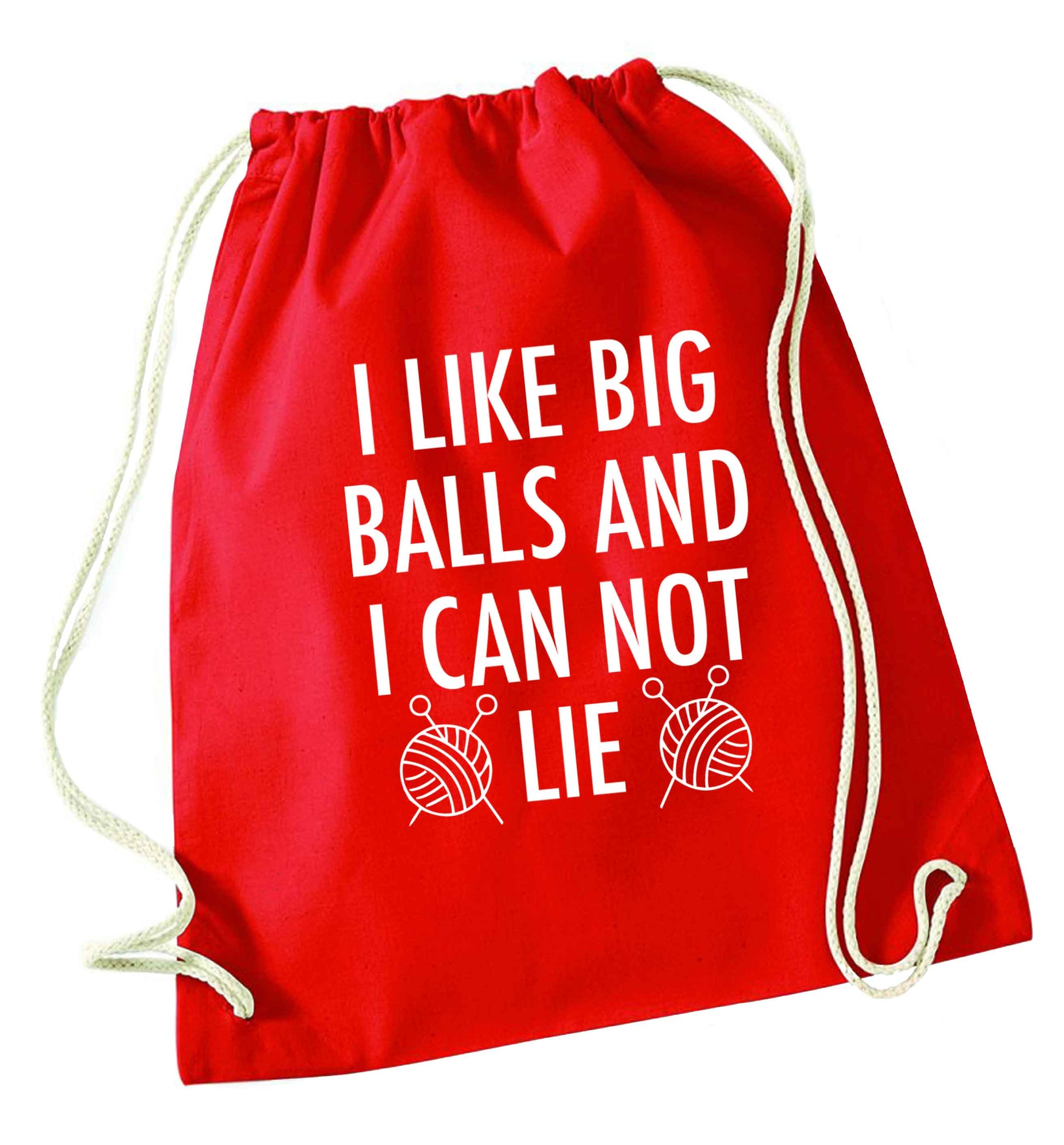Merry Christmas red drawstring bag 