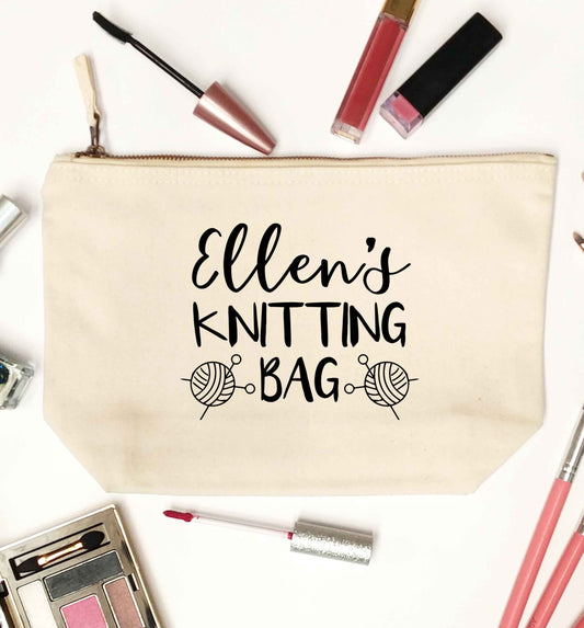 Merry Christmas natural makeup bag