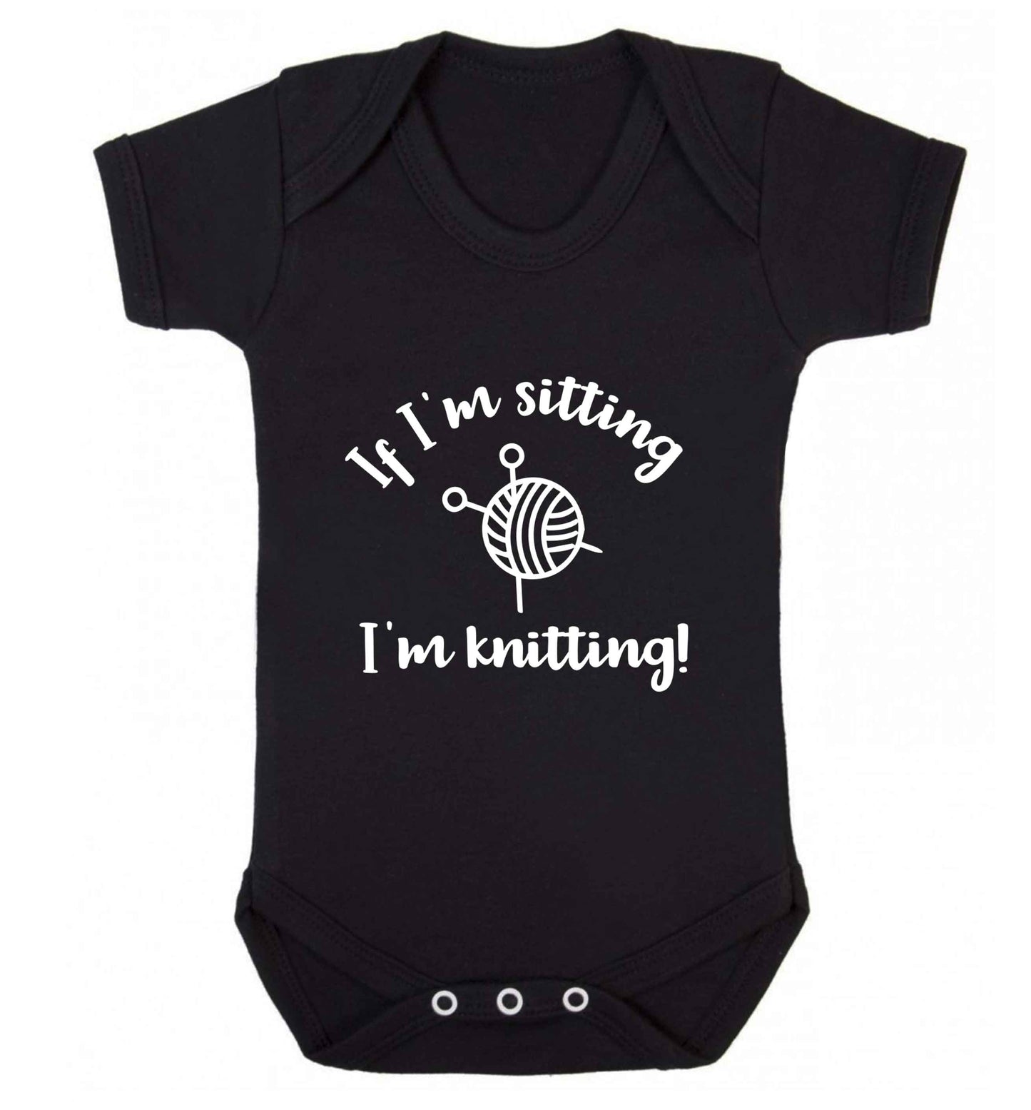 Merry Christmas baby vest black 18-24 months