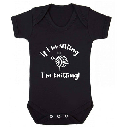 Merry Christmas baby vest black 18-24 months