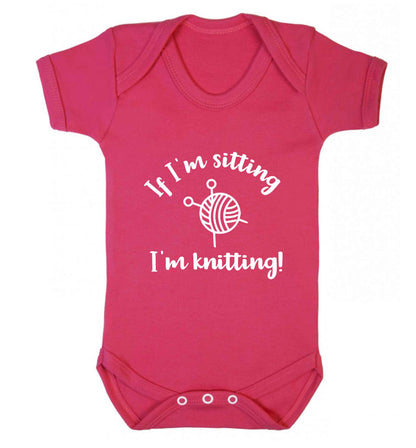Merry Christmas baby vest dark pink 18-24 months