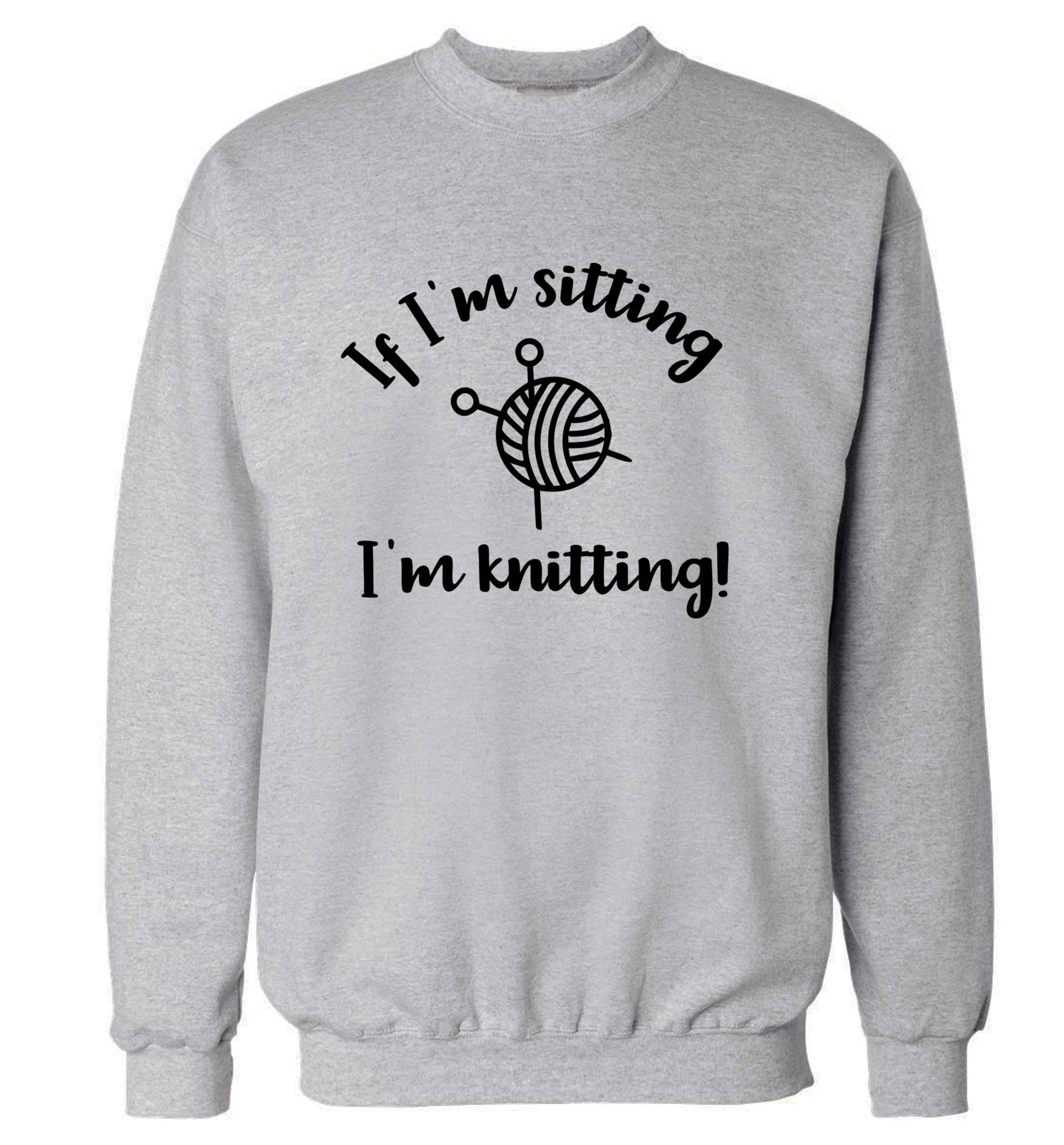 Merry Christmas adult's unisex grey sweater 2XL