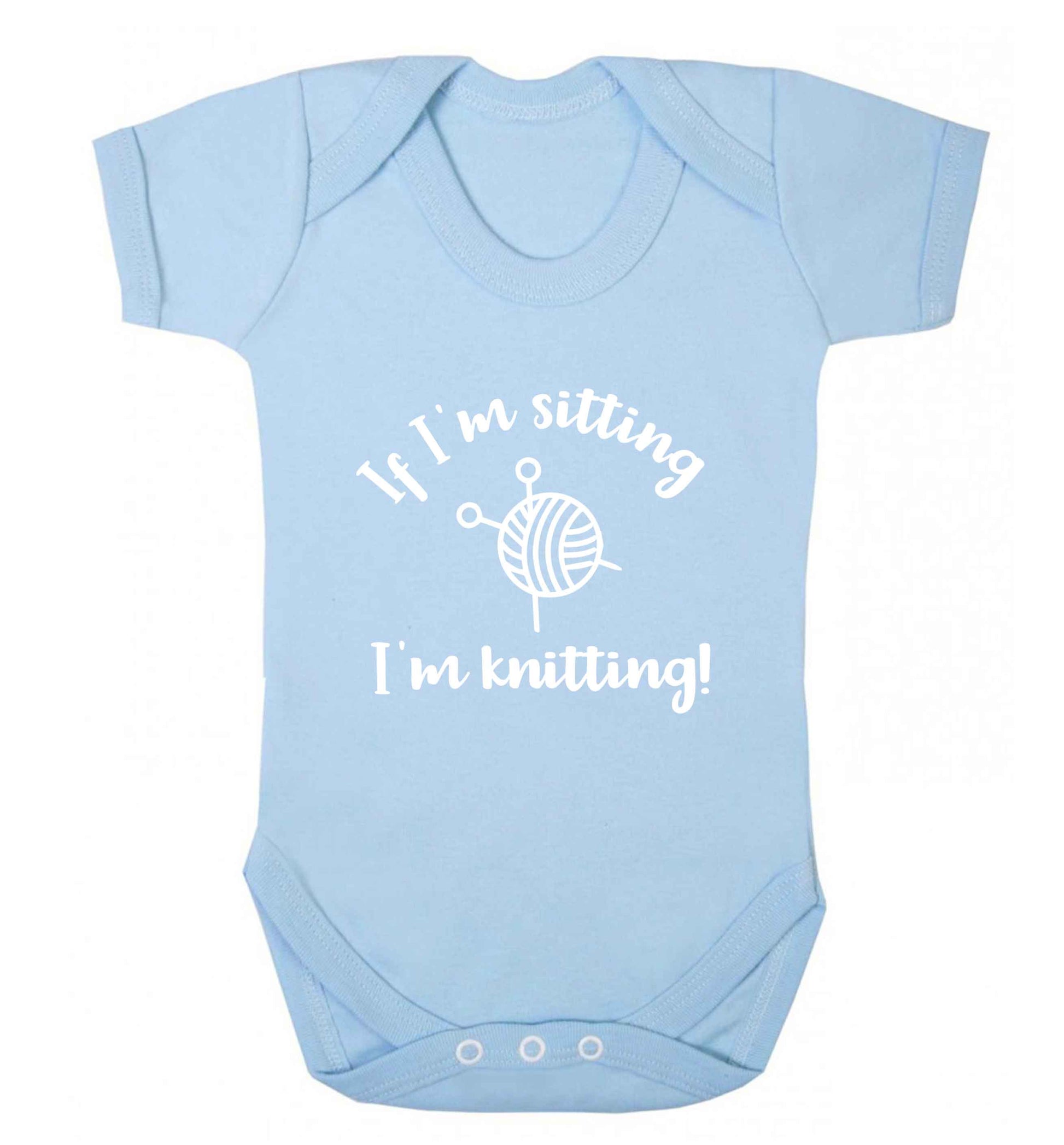 Merry Christmas baby vest pale blue 18-24 months