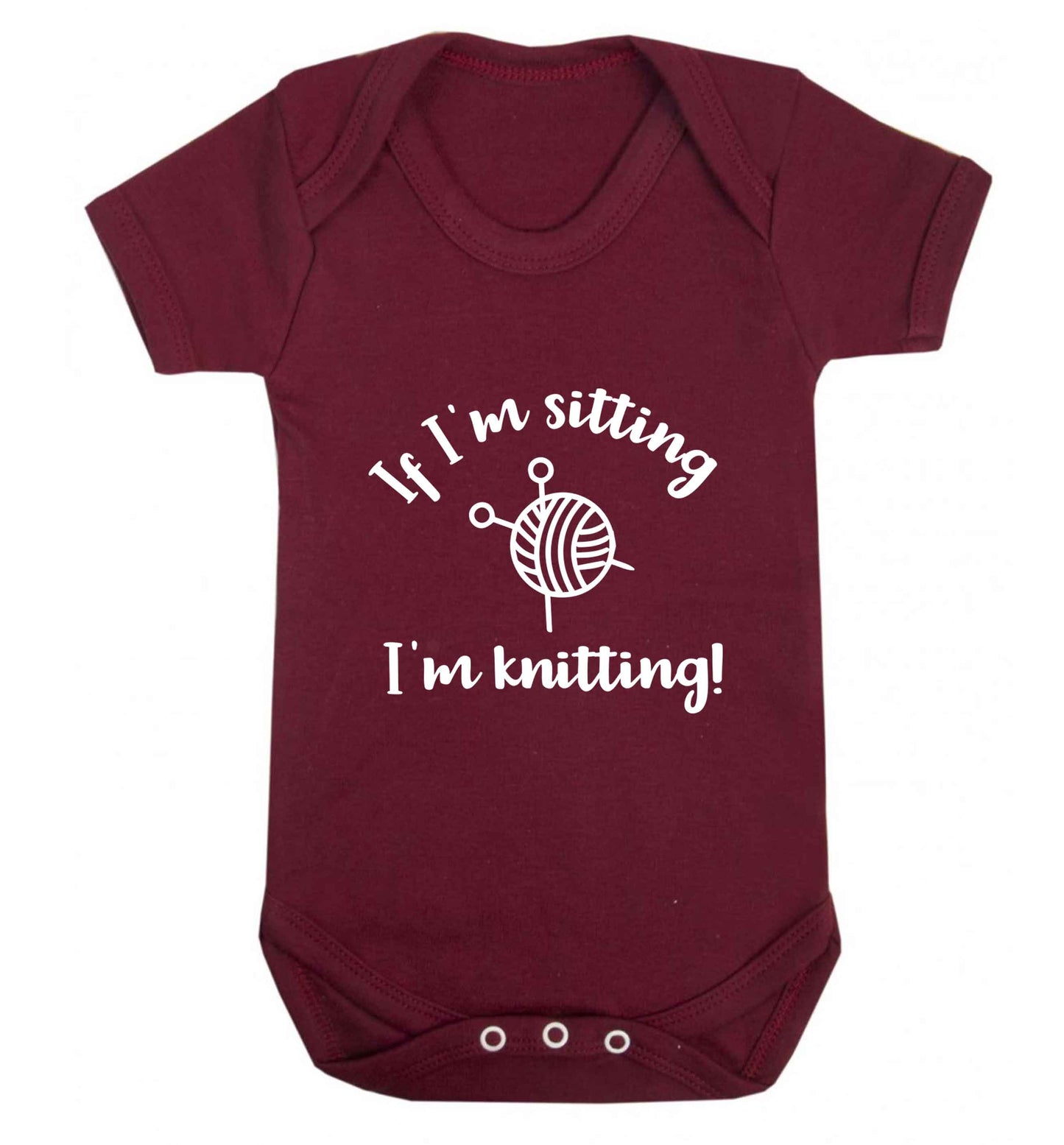 Merry Christmas baby vest maroon 18-24 months