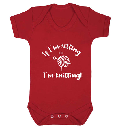 Merry Christmas baby vest red 18-24 months