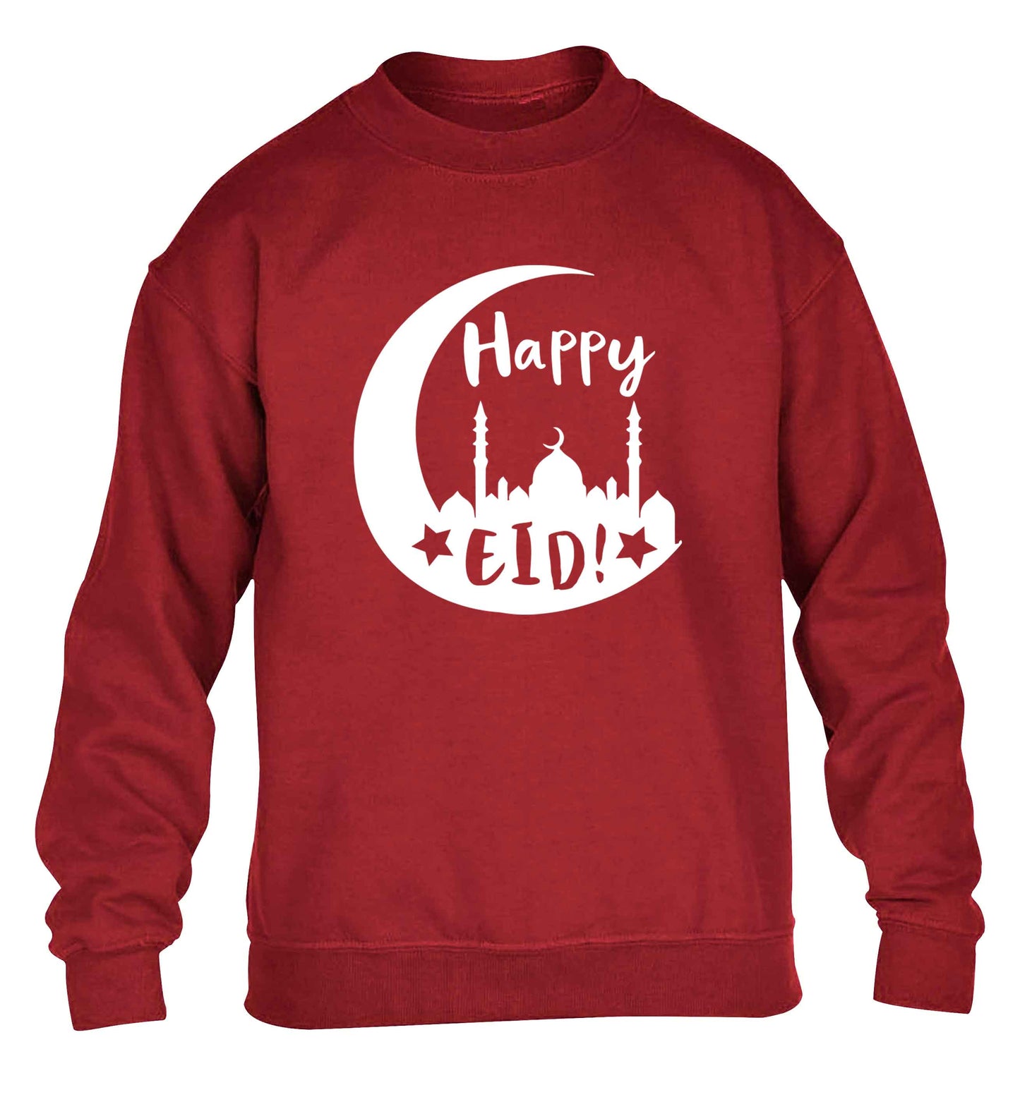 Happy Eid children's grey sweater 12-13 Years