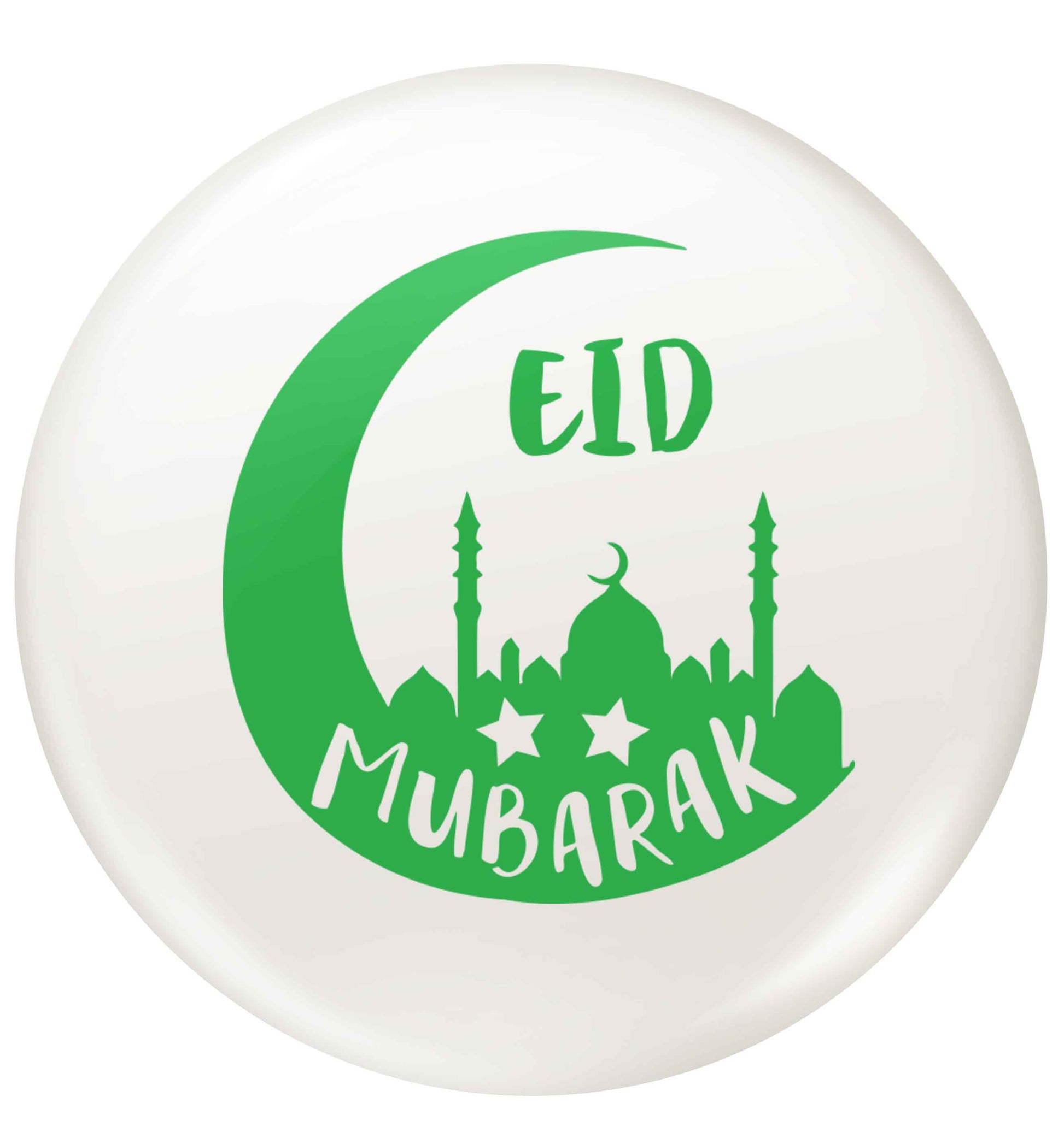 Eid mubarak small 25mm Pin badge