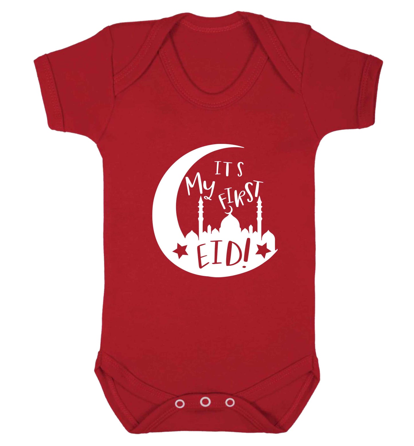 It's my first Eid moon baby vest red 18-24 months