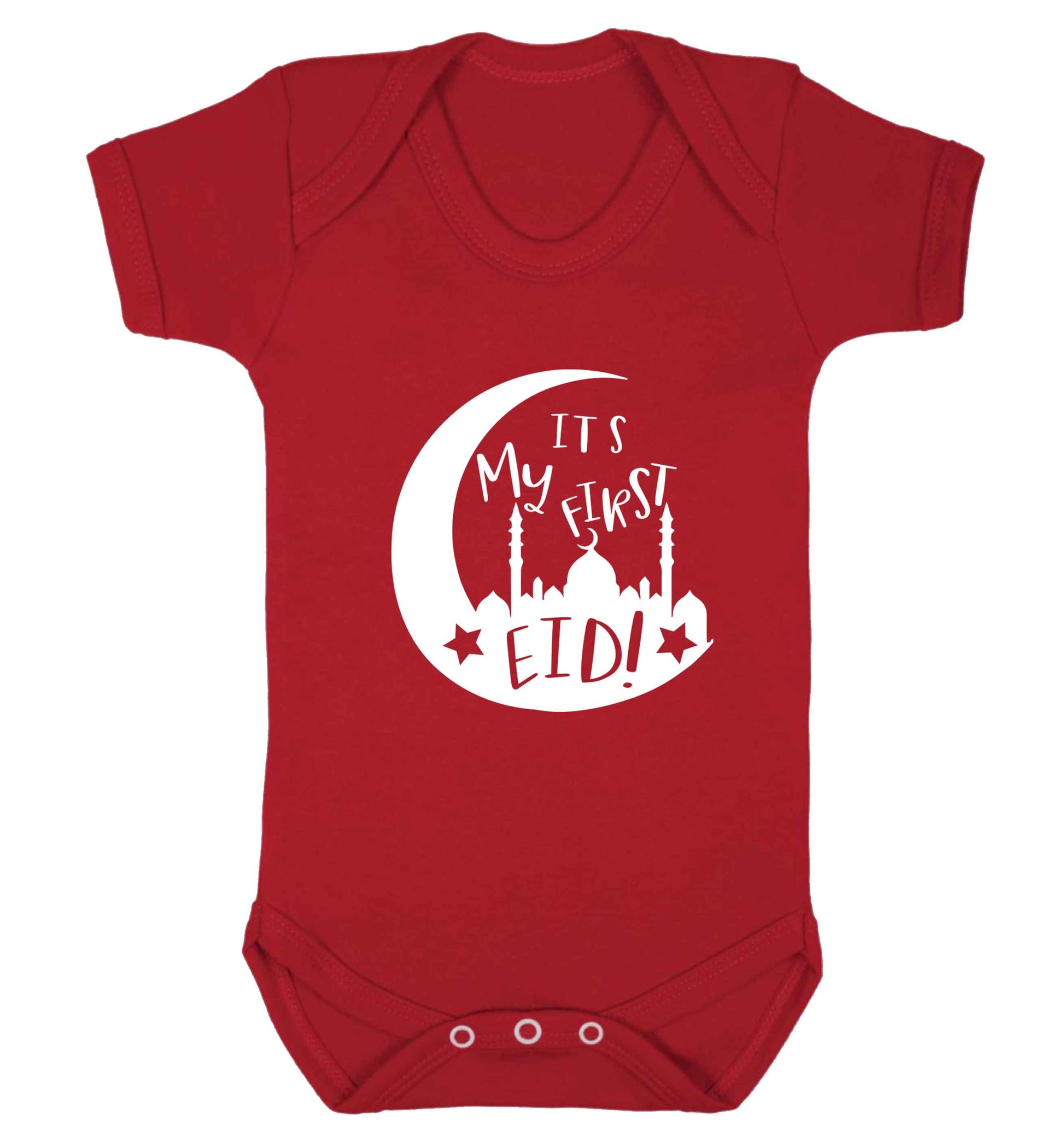 It's my first Eid moon baby vest red 18-24 months