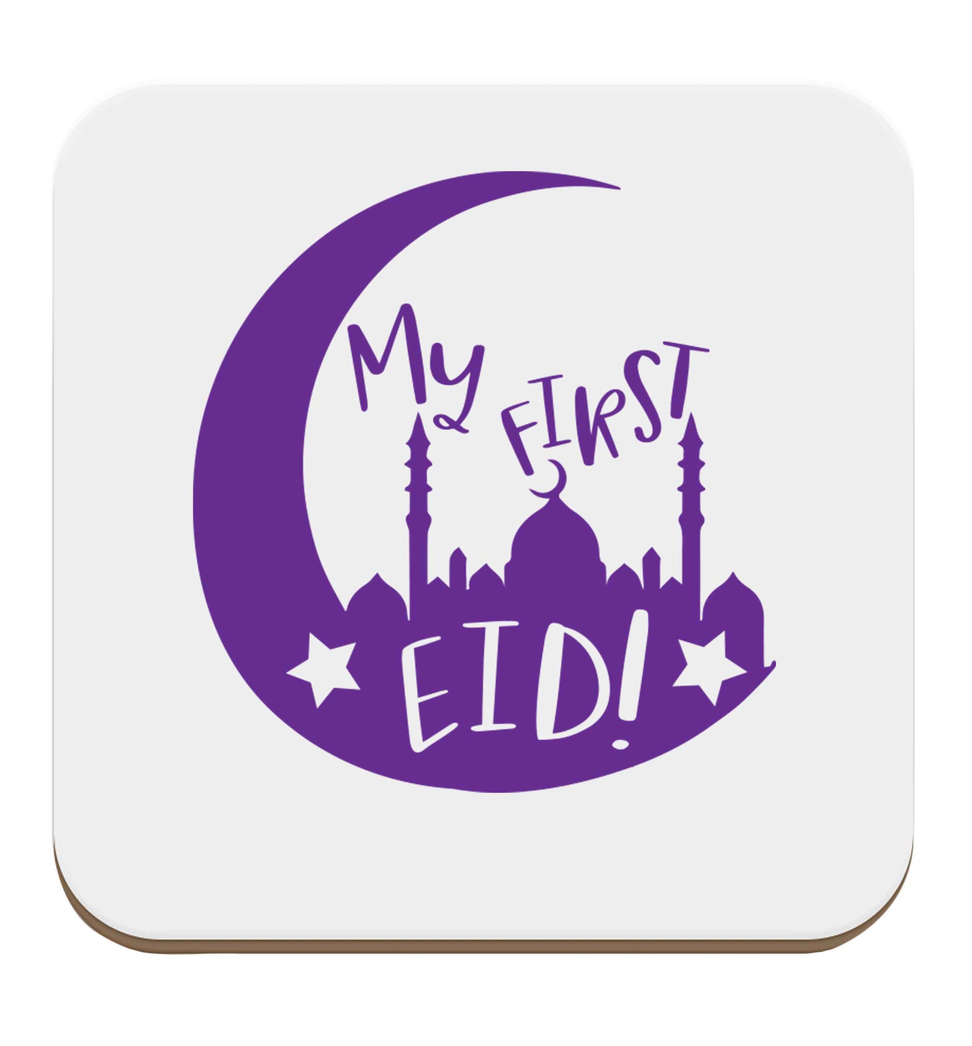 It's my first Eid moon set of four coasters